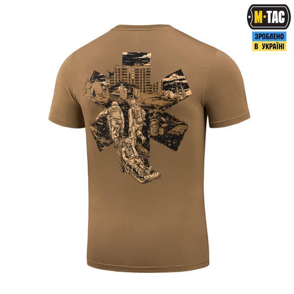 M-Tac футболка бойового медика 3 ОШБр Coyote Brown 80151017_XS фото