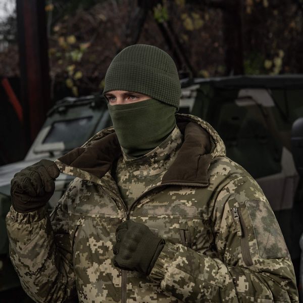 M-Tac шапка-підшоломник фліс ріп-стоп Army Olive 40591062_S фото