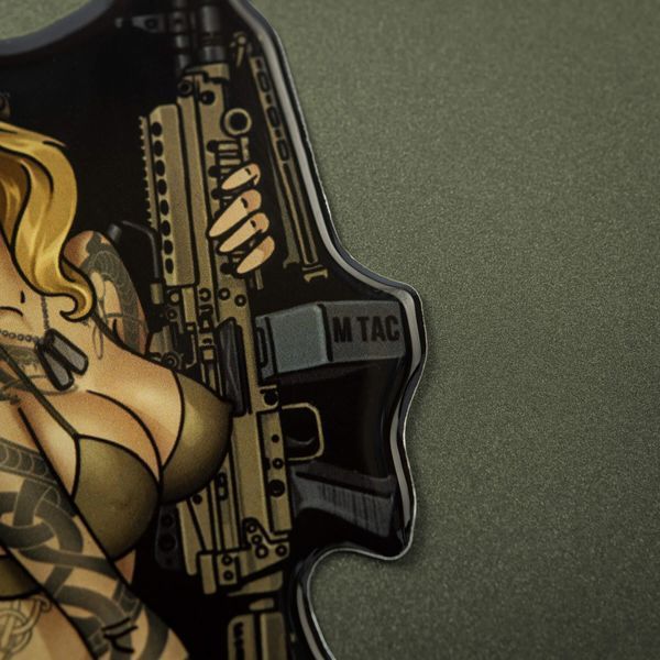 M-Tac наклейка об'ємна Tactical girl №5 Skandinavik 51479002 фото