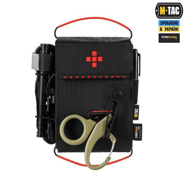 M-Tac Аптечка-вкладиш тактична індивідуальна IFAK Elite Black 10552002 фото