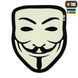 M-Tac нашивка Anonymous Black/GID 51313299 фото 1