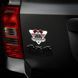 M-Tac наклейка Бандеромобіль Street Racer світловідбиваюча Small Black 51323006-S фото 6