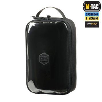 M-Tac органайзер утилітарний прозорий Elite Large Gen.II Black 10147802-L фото