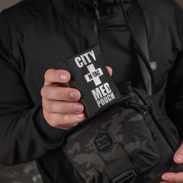 M-Tac підсумок City Med Pouch Hex Black 10209002 фото