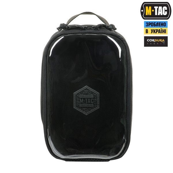 M-Tac органайзер утилітарний прозорий Elite Small Gen.II Black 10147802-S фото