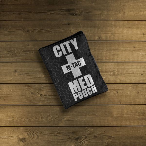 M-Tac підсумок City Med Pouch Hex Black 10209002 фото