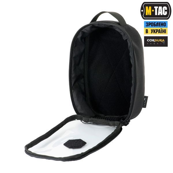 M-Tac органайзер утилітарний прозорий Elite Small Gen.II Black 10147802-S фото