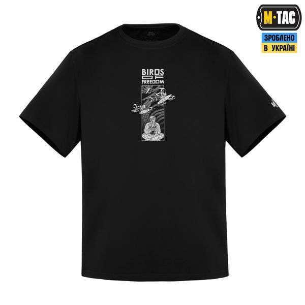 M-Tac футболка Birds of freedom Cotton Hard Black 80167002_XS фото