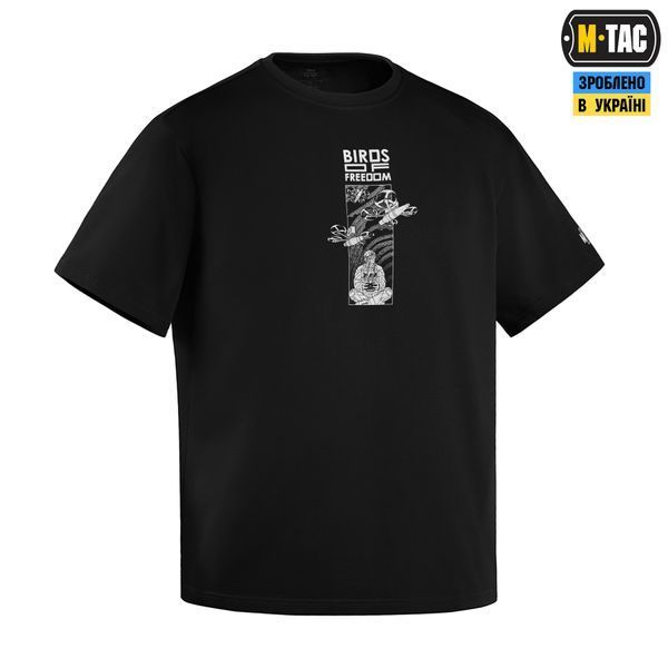 M-Tac футболка Birds of freedom Cotton Hard Black 80167002_XS фото