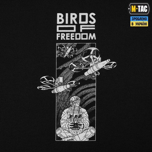 M-Tac футболка Birds of freedom Cotton Hard Black 80167002_XS фото