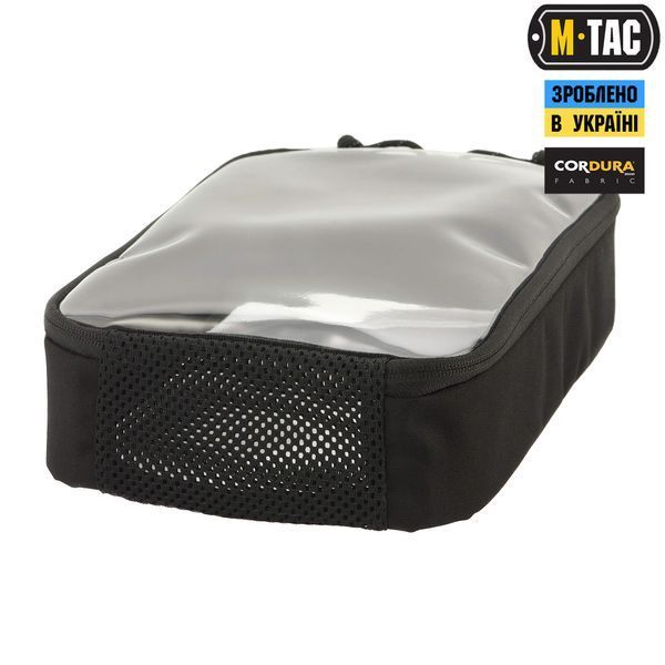 M-Tac органайзер утилітарний прозорий Elite Large (30х19 см) Black 10147002-L фото