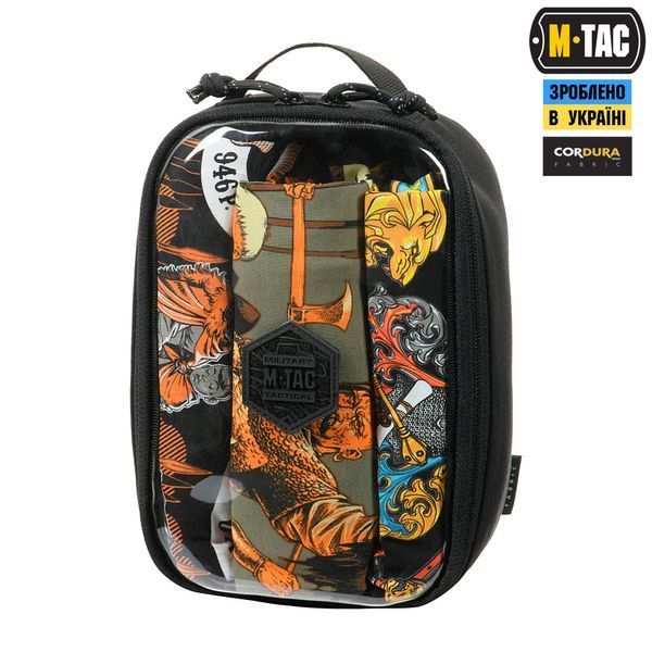 M-Tac органайзер утилітарний прозорий Elite Small Gen.II Black 10147802-S фото