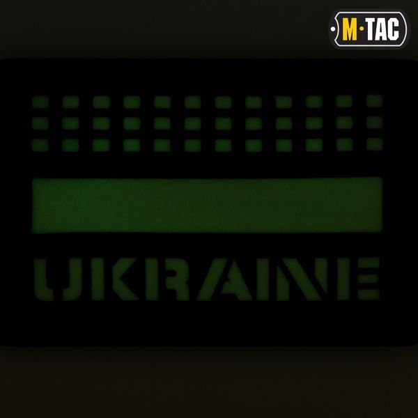 M-Tac нашивка Ukraine Laser Cut Black/GID 51150299 фото