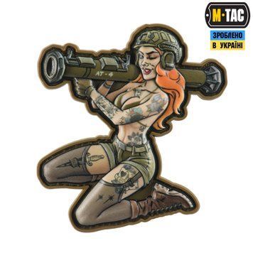 M-Tac нашивка Tactical girl №10 PVC Tattoo 51519002 фото