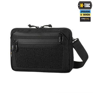 M-Tac сумка Admin Bag Medium Elite з липучкою Hex Black 10415002 фото