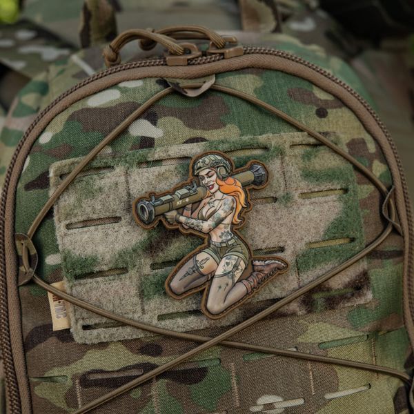 M-Tac нашивка Tactical girl №10 PVC Tattoo 51519002 фото