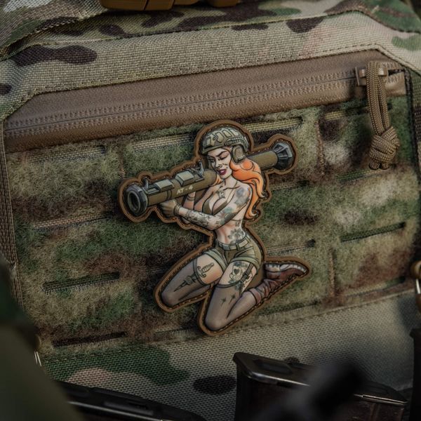 M-Tac нашивка Tactical girl №10 PVC Tattoo 51519002 фото