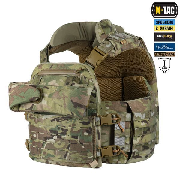 M-Tac Plate Carrier CORSET Elite FAST (розмір плити L) Multicam 10443008_S-M фото