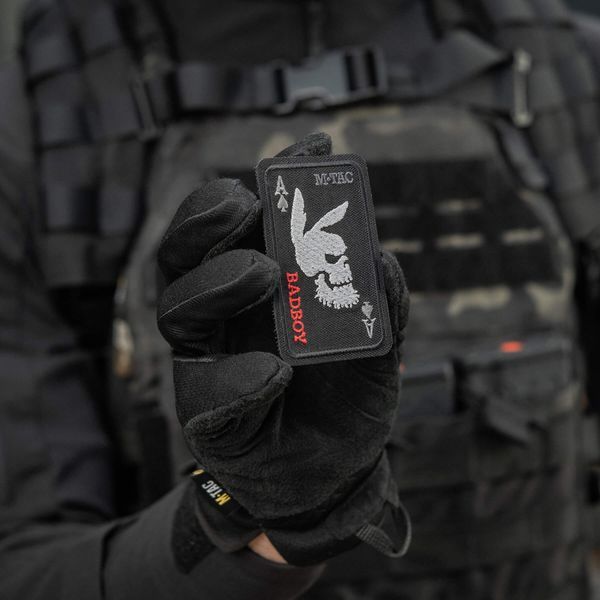 M-Tac нашивка Bad Boy (вишивка) Black 51390002 фото