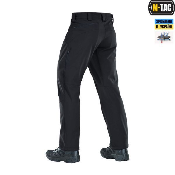 M-Tac штани Soft Shell Vent Black 20459002_28/30 фото