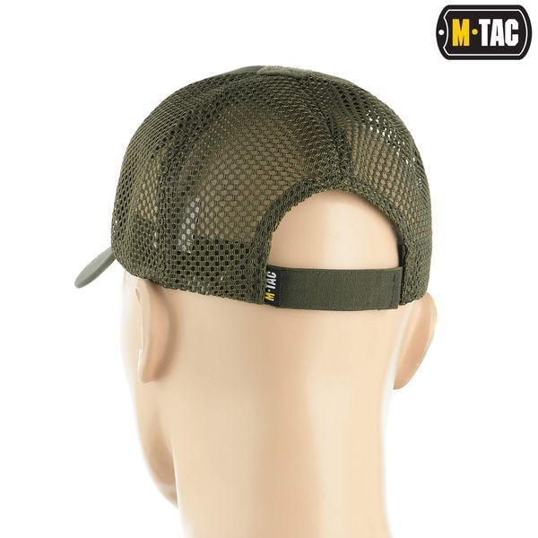 M-Tac бейсболка з липучкою та сіткою Flex ріп-стоп Army Olive 40570062_S/M фото