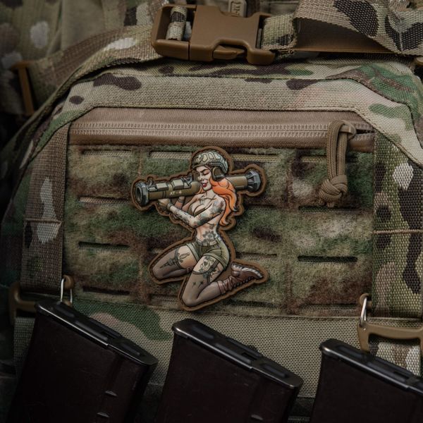 M-Tac нашивка Tactical girl №10 PVC Tattoo 51519002 фото