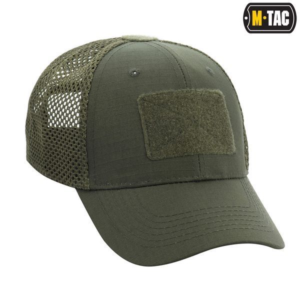M-Tac бейсболка з липучкою та сіткою Flex ріп-стоп Army Olive 40570062_S/M фото