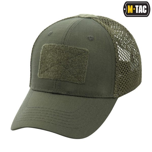 M-Tac бейсболка з липучкою та сіткою Flex ріп-стоп Army Olive 40570062_S/M фото
