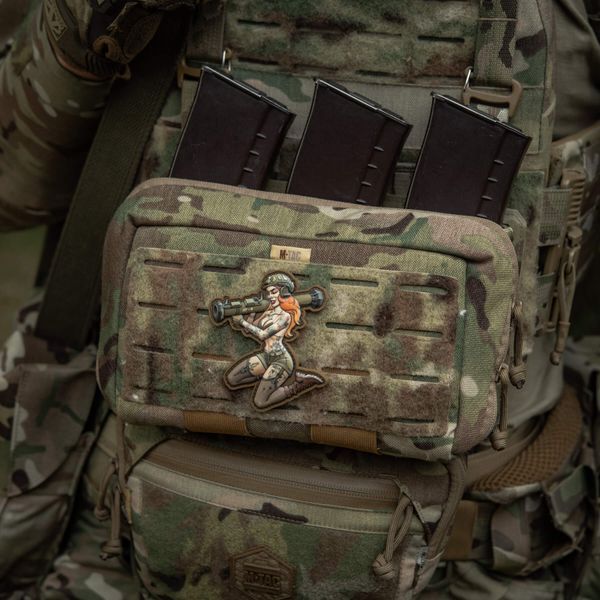 M-Tac нашивка Tactical girl №10 PVC Tattoo 51519002 фото