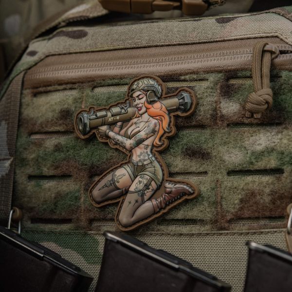 M-Tac нашивка Tactical girl №10 PVC Tattoo 51519002 фото