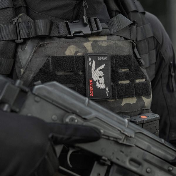 M-Tac нашивка Bad Boy (вишивка) Black 51390002 фото