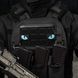 M-Tac нашивка Tiger Eyes Laser Cut (пара) Black/Blue/GID 51502992 фото 15