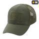M-Tac бейсболка з липучкою та сіткою Flex ріп-стоп Army Olive 40570062_S/M фото 5