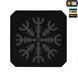 M-Tac нашивка шолом Жаху Laser Cut Black/Grey 51220211 фото