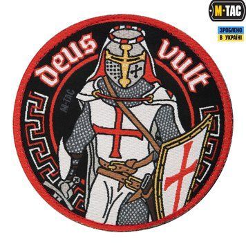 M-Tac нашивка Deus Vult (жаккард) 51115000 фото