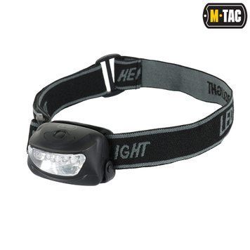 M-Tac ліхтар налобний 4+1 LED Black 60067002 фото