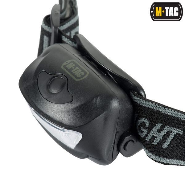 M-Tac ліхтар налобний 4+1 LED Black 60067002 фото