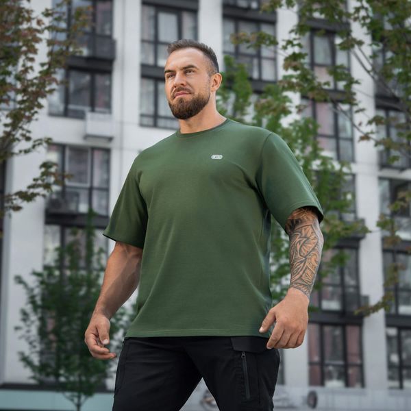 M-Tac футболка Cotton Hard Oversize Army Olive 80098062_XS фото