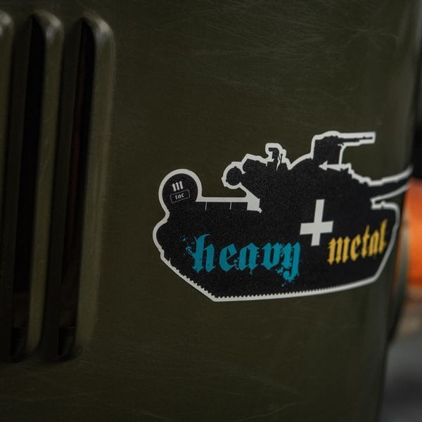 M-Tac наклейка Heavy Metal Black 51378002 фото