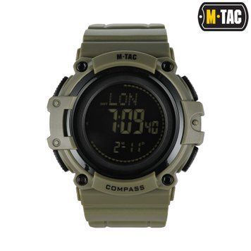 M-Tac годинник тактичний з компасом 2233 Army Green 50010001 фото