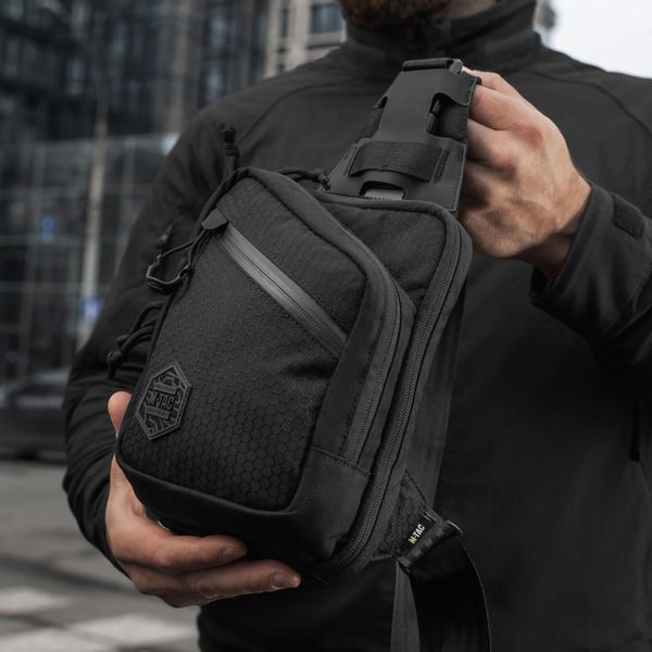 M-Tac сумка Sling Pistol Bag Hex Black 10510002 фото
