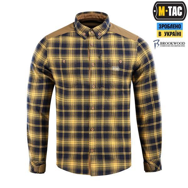 M-Tac сорочка Redneck Shirt Navy Blue/Yellow 20072015_XS/R фото