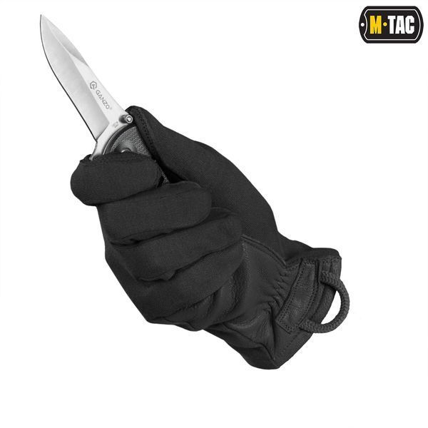 M-Tac рукавички Nomex Sport Leather Black 90317002_S фото
