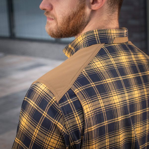 M-Tac сорочка Redneck Shirt Navy Blue/Yellow 20072015_XS/R фото