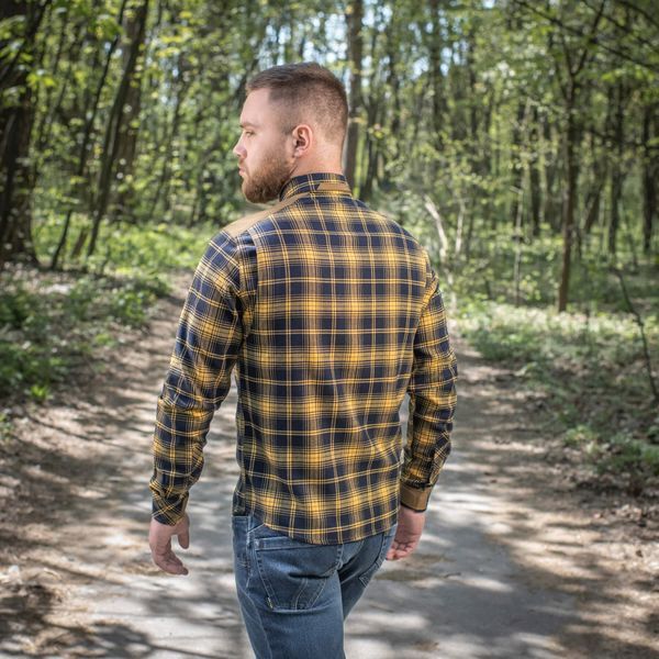 M-Tac сорочка Redneck Shirt Navy Blue/Yellow 20072015_XS/R фото