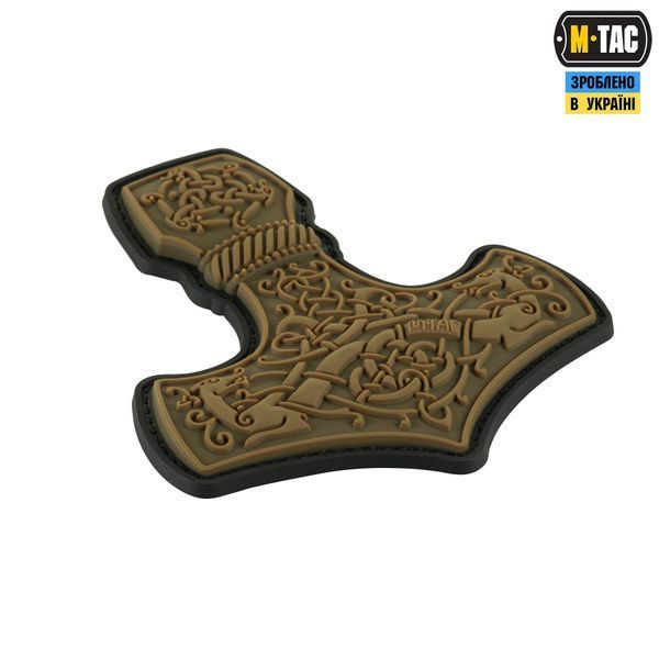 M-Tac нашивка Mj&ouml;lnir Large PVC Coyote 51348505 фото