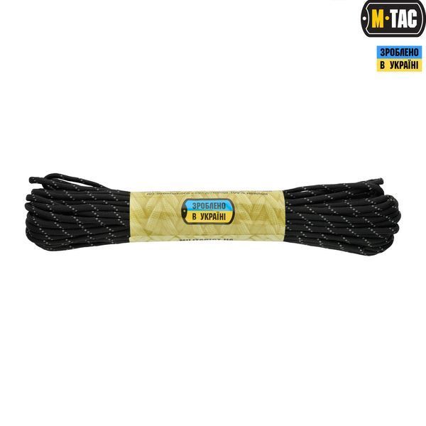 M-Tac паракорд Reflective Traser 15m Black 51580299 фото