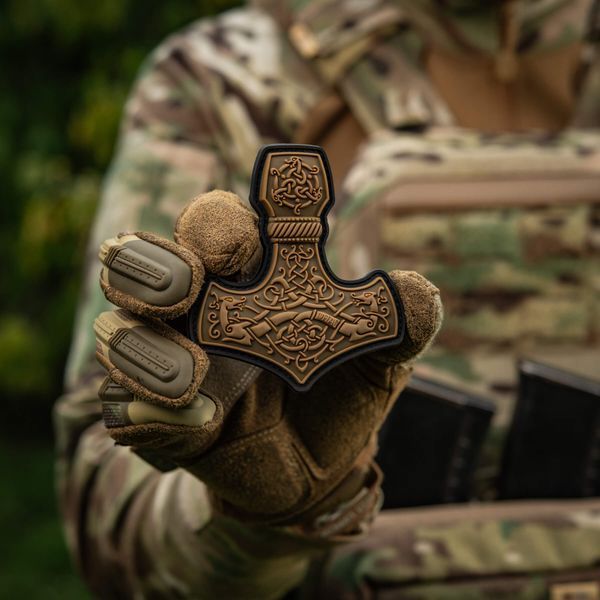 M-Tac нашивка Mj&ouml;lnir Large PVC Coyote 51348505 фото