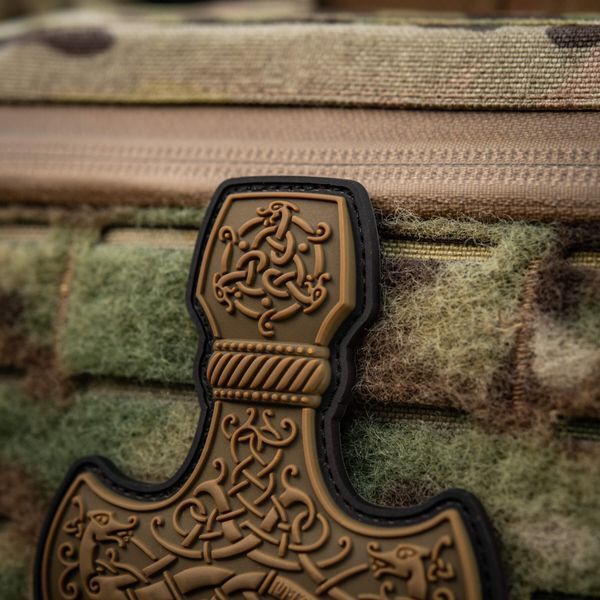 M-Tac нашивка Mj&ouml;lnir Large PVC Coyote 51348505 фото