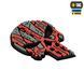 M-Tac нашивка Ukrainian Punisher 3D PVC Red/Black type 2 51155234 фото 2